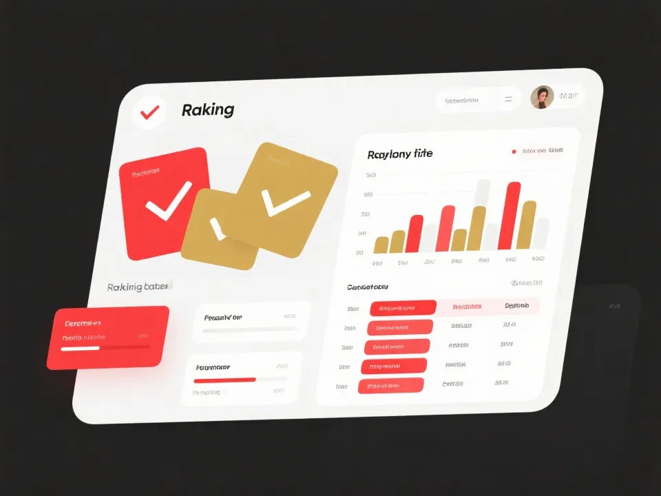 平台排行榜与对比表的示意图